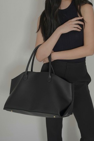 KINO THE KEI   original embossed large bag オリジナル エンボス ラージ バッグ　Black