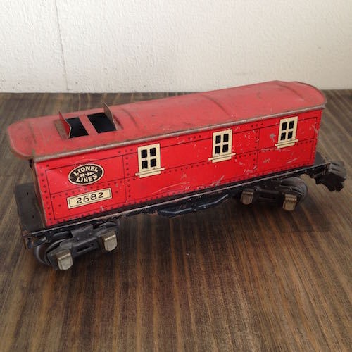 Metal Train Caboose Toy