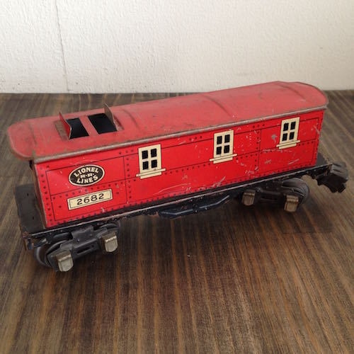 Metal Train Caboose Toy