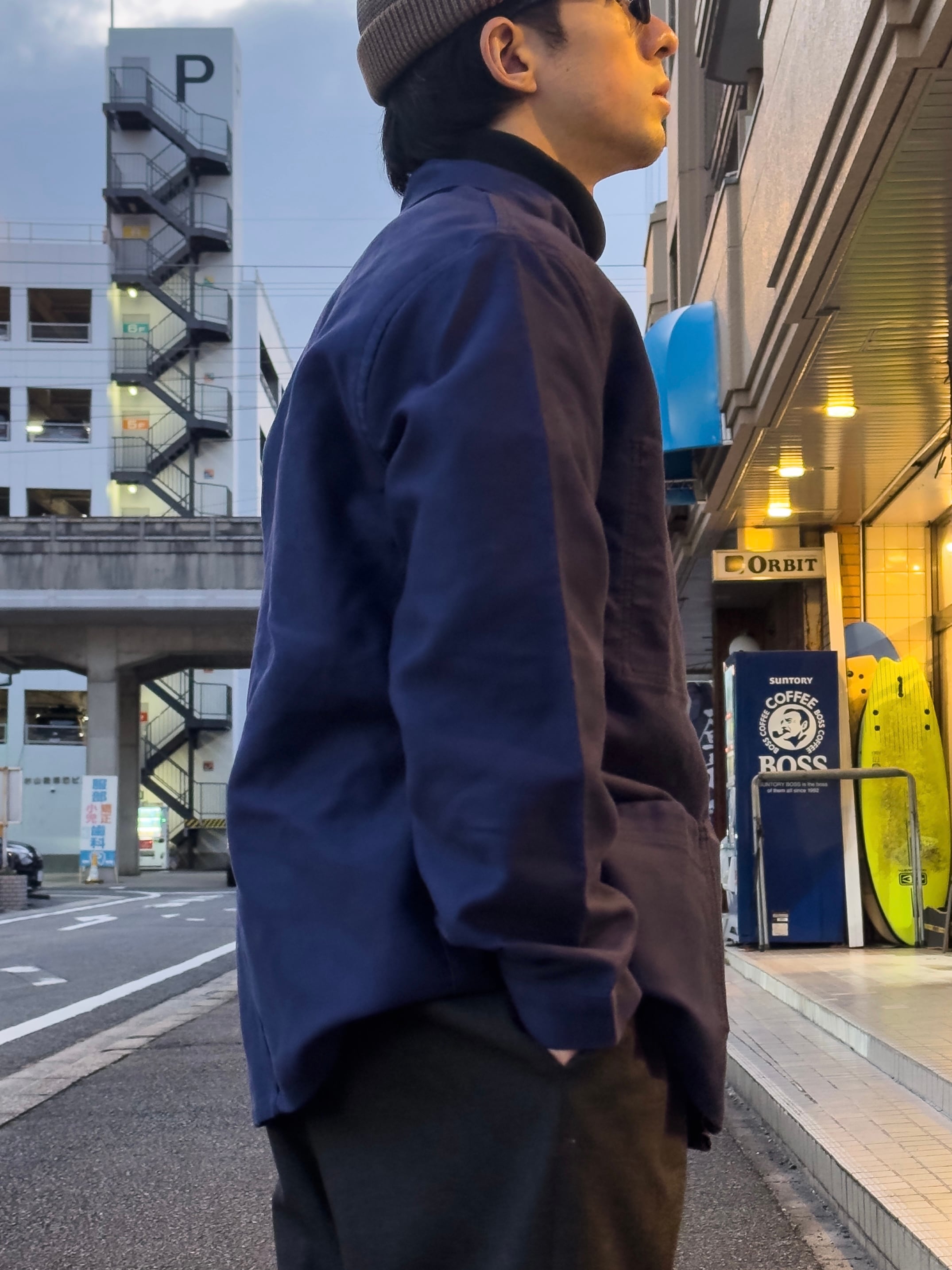 Deadstock] 50〜60's MONT-ROUGE Blue Moleskin Jacket | regnbage