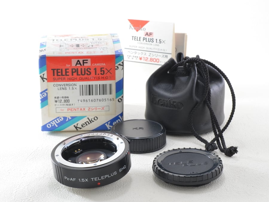 Kenko Pz AF TELEPLUS 1.5× SHQ PENTAX Z用 元箱付 ケンコー（23066） サンライズカメラーSunrise  Cameraー