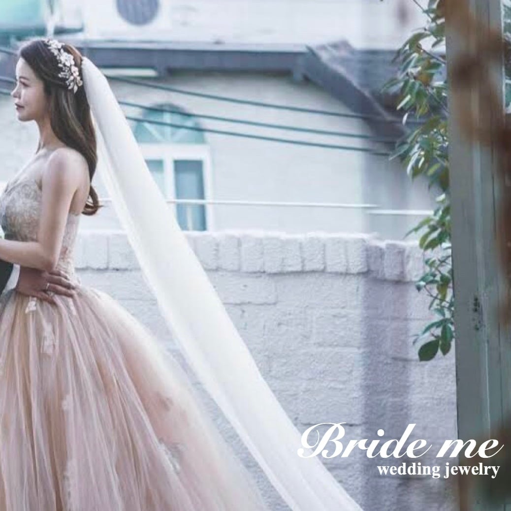 JARDIN bridal atelier / ブライダルヘアアクセサリー スイートフラワーヘッドドレス ブライダルヘアアクセサリー – おしゃれ