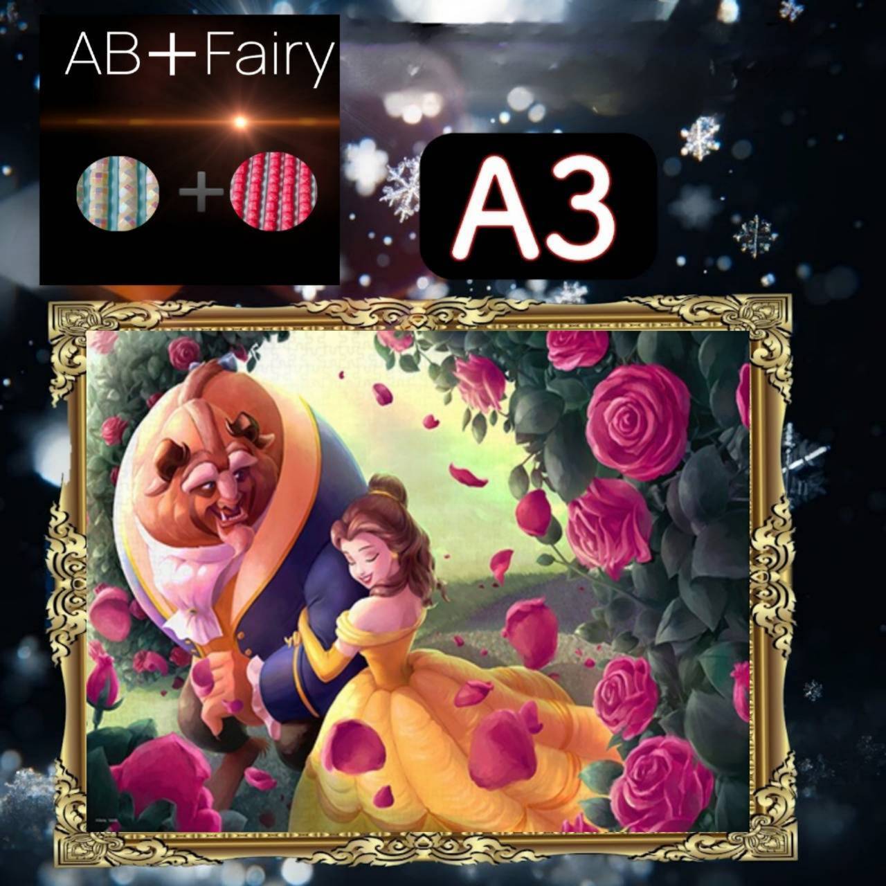AB(オーロラ)+fairy各3色入り!四角ビーズAB+fairy141