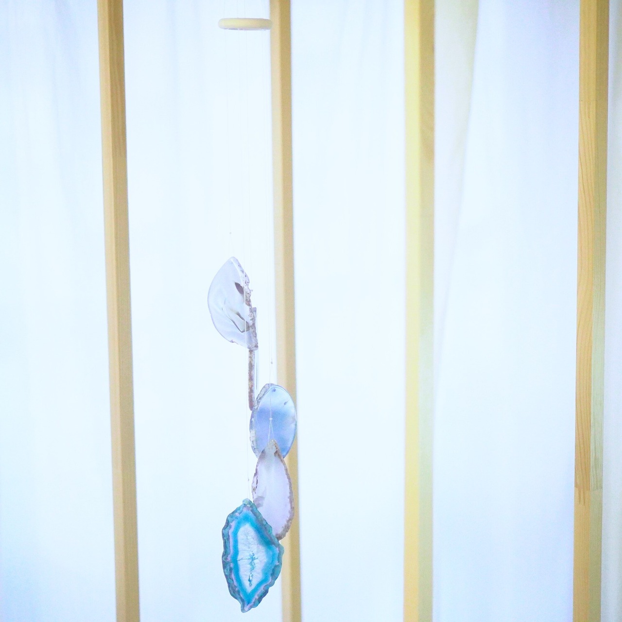 Shooting Star 04 - アゲートヒーリングチャイム / Agate Sun Catcher Wind Chime 605