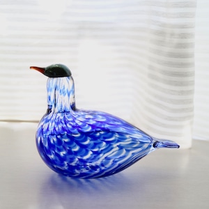 [SOLD OUT]【お客様ご予約分】Iittala Oiva Toikka イッタラ オイバトイッカ / Sinikyyhky バード