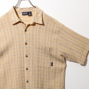美品 XL ポルトガル製 02年 A/C Yarn Dye Shirt Patagonia ACシャツ ヤーンダイ パタゴニア