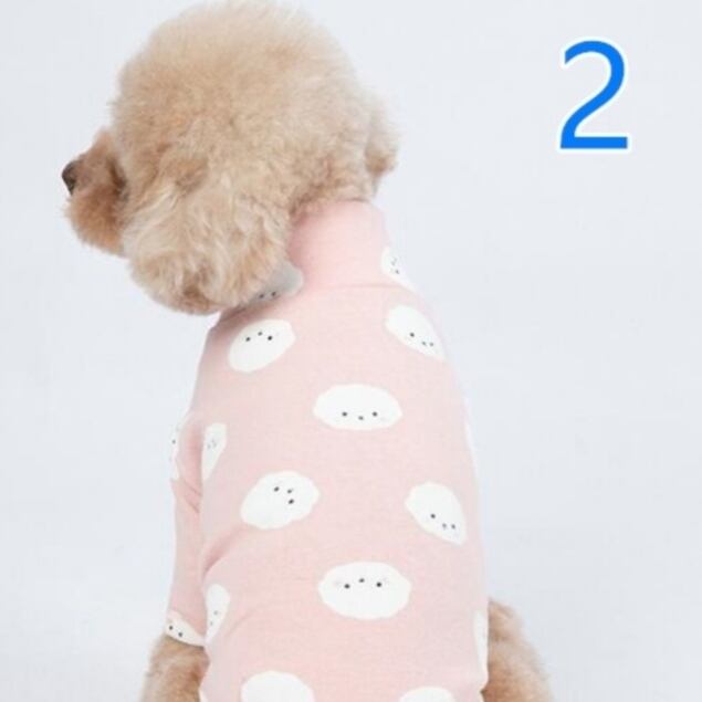 ゆっこさま確認用☺︎わんこふく　犬服 XS〜M】即納☆可愛いビションフリーゼわんこトップス♡ 犬用 春服夏服