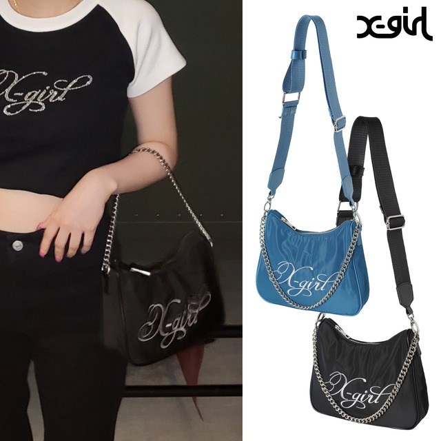 【X-girl】CHAIN SHOULDER BAG