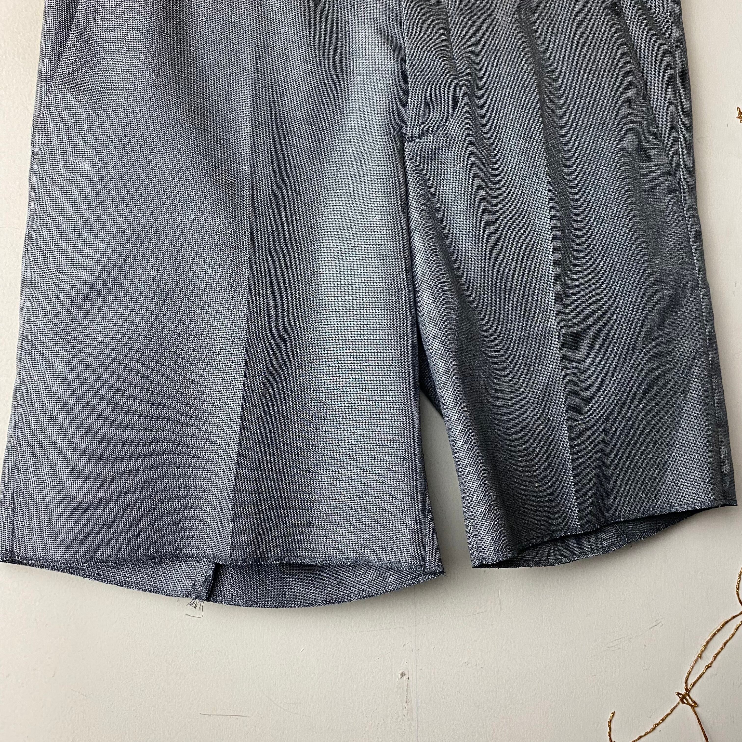 PRADA gray slacks shorts | NOIR ONLINE