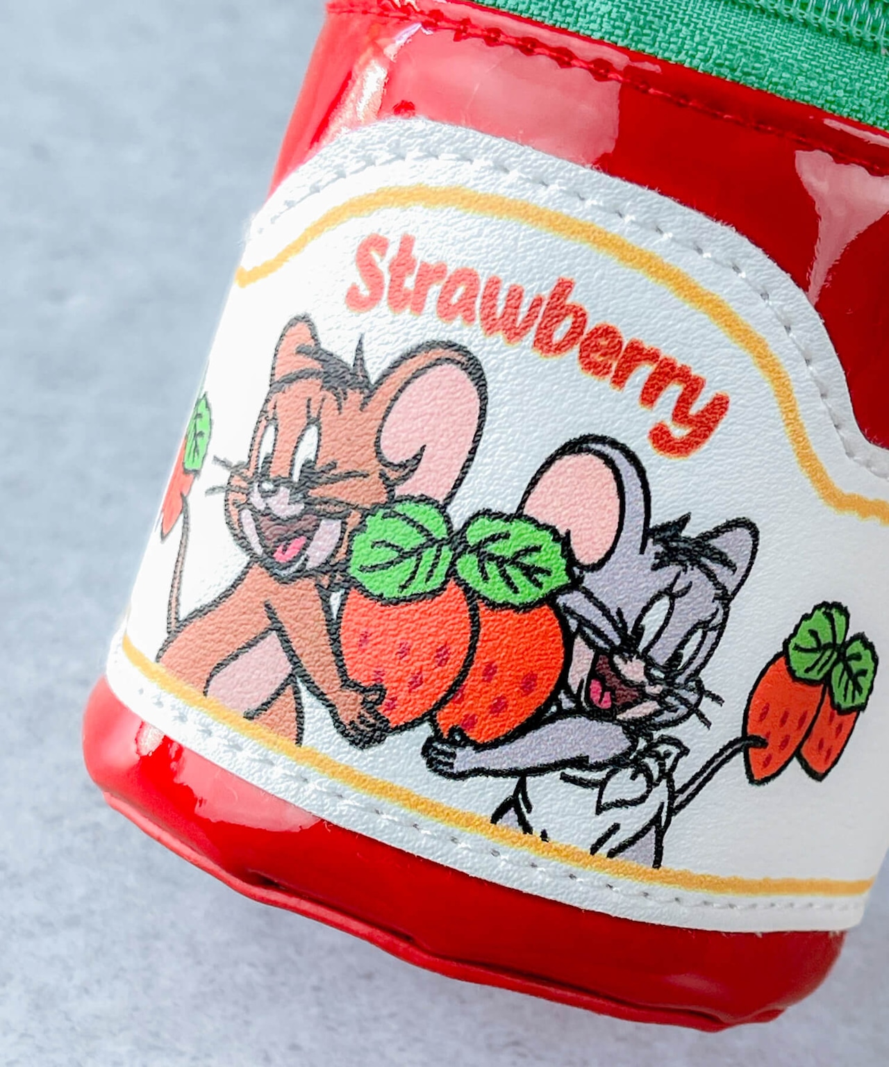 F268076-33_TOM and JERRY×Flapper ジェリーとタフィーのイチゴジャムポーチ - 5