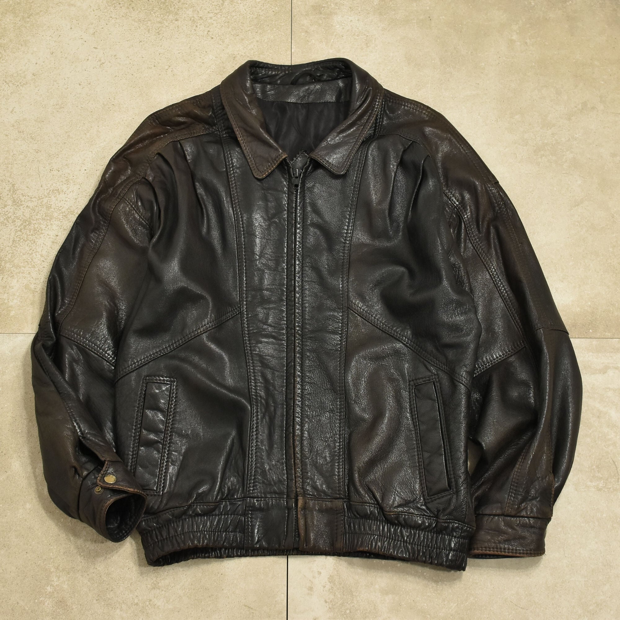 70s～ ChampsElysee MONTREAL leather jkt | 古着屋 grin days memory