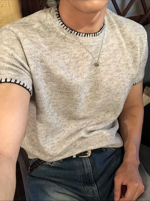 Coal Stitch Muscle Knit Tee (2color)