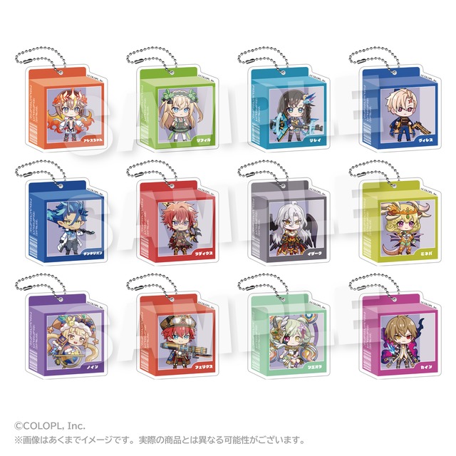 クイズRPG 魔法使いと黒猫のウィズ トレーディングアクリルキーホルダーA BOX