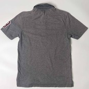 BURBERRY BLACK LABEL バーバリーブラックレーベル ワンポイント 半袖 ポロシャツ 2/グレー メンズ 三陽商会