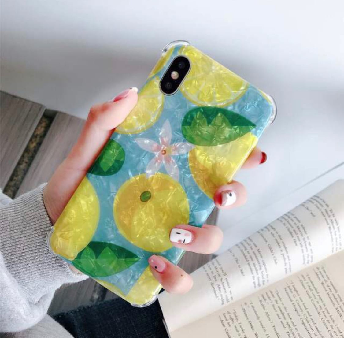 bt05] ゆず/りんごとレモン iPhoneケース TPU ※新機種対応 | Pala manana