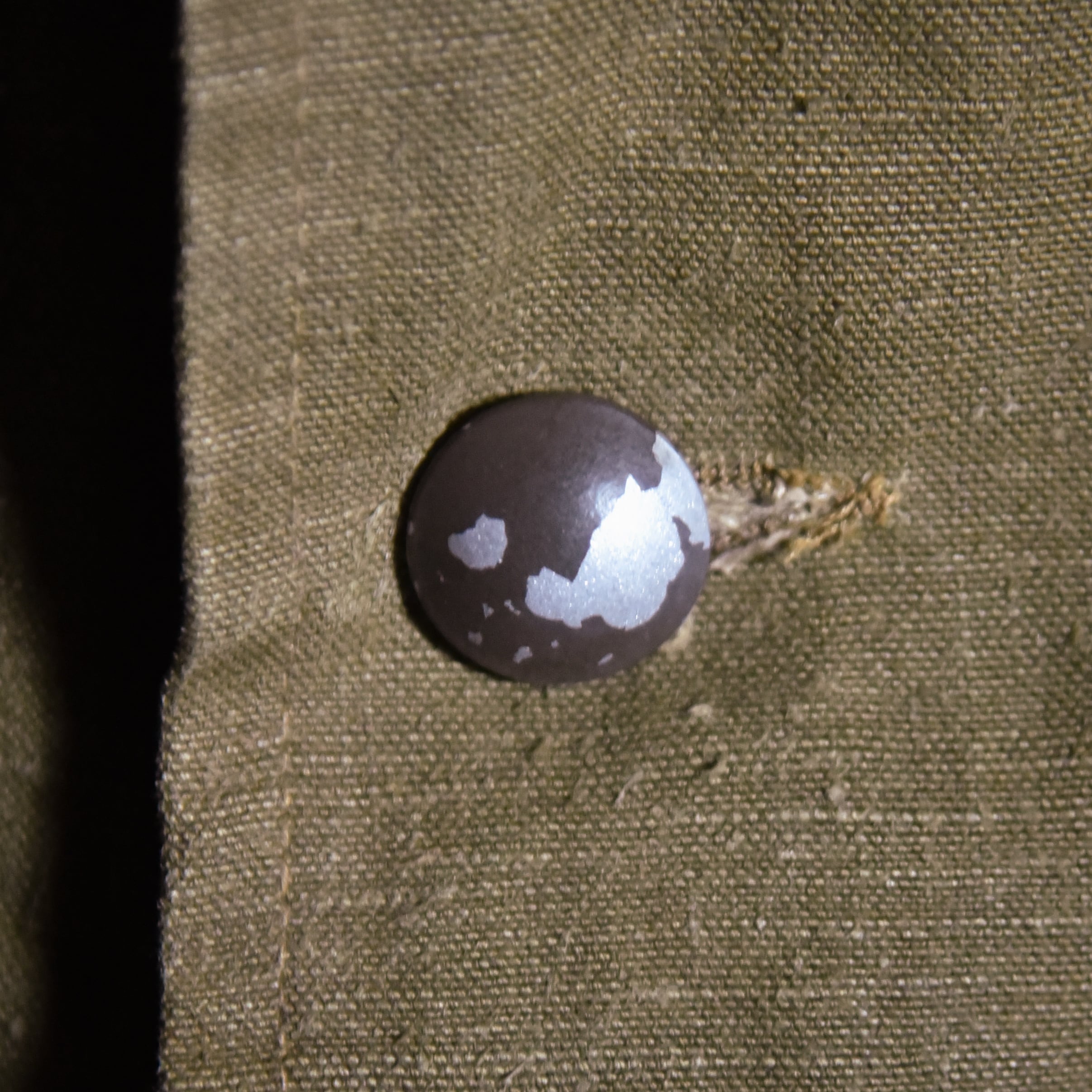30-40s French Army Linen Motorcycle M35 Jacket フランス軍 リネン