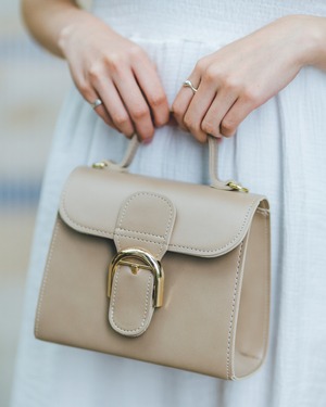 beige bag