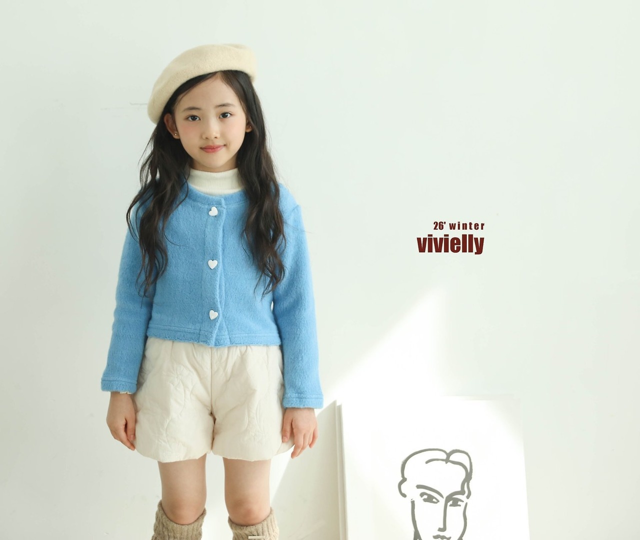 vivielly［取寄］foaming cardigan 26winter