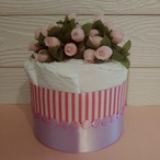 オムツケーキ　Charlotte-シャーロット-　1段