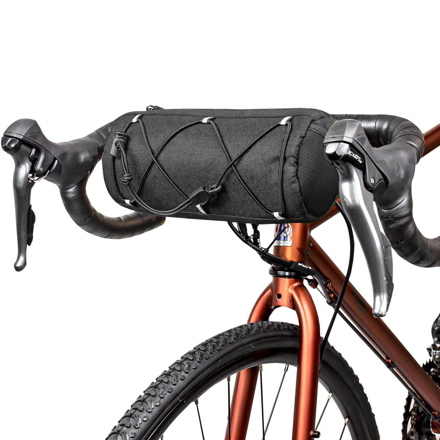 【人気】GORIX(ゴリックス)フロントバッグ 自転車 防水撥水 ロードバイクおしゃれ ハンドルバッグ (GOOD-DAY) アウトドア フロントばっぐ フレームバッグ クロスバイク 自転車通勤 街乗り 小物収納 (ブラック)