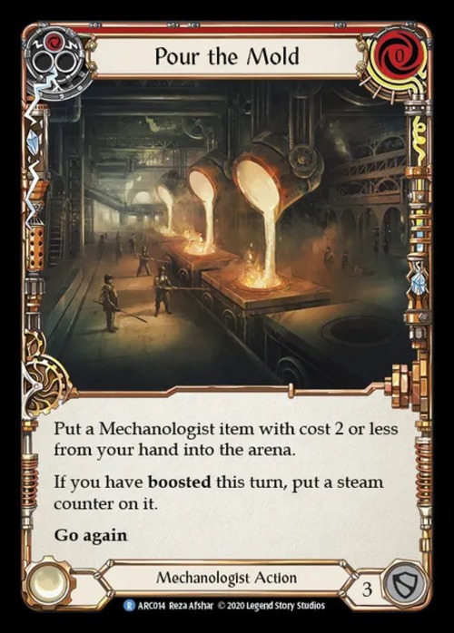 ARC014『RF』【Mechanologist】Pour the Mold 状態SP 画像
