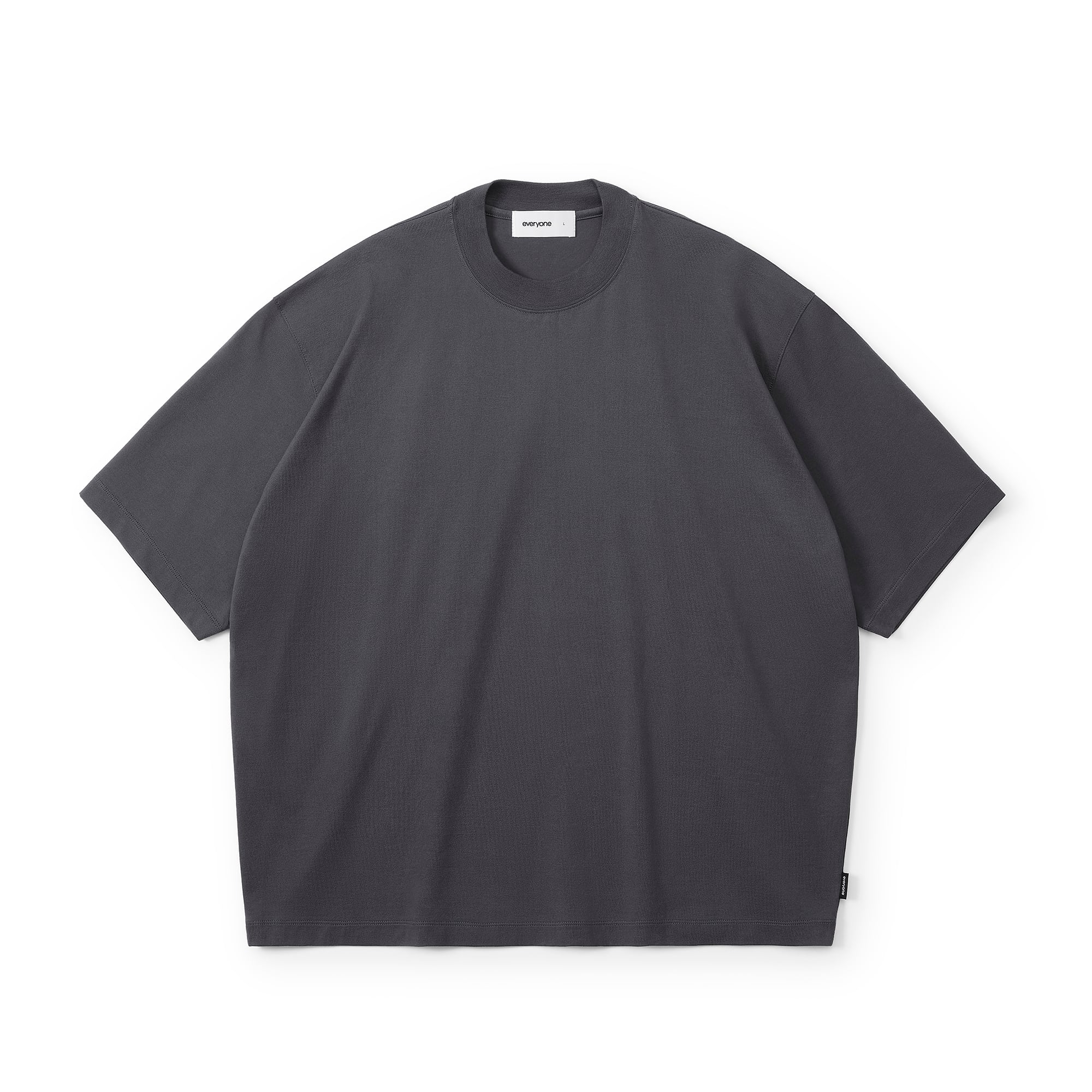 everyone back logo dot zip up hoodie (BLACK) | everyone