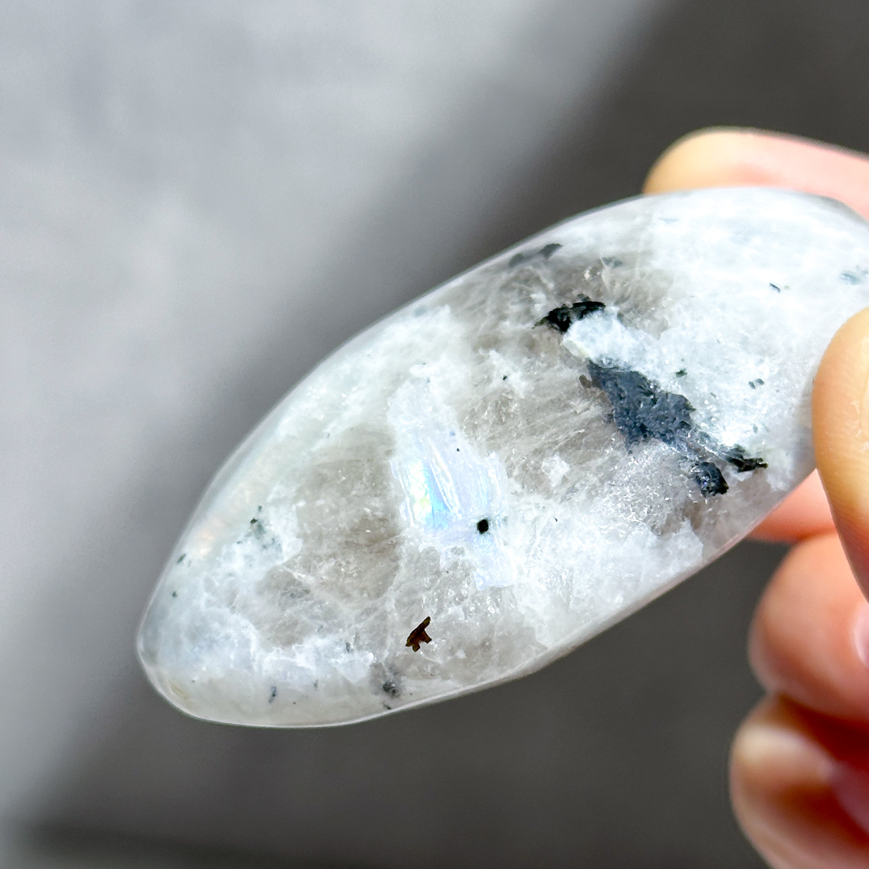高品質 ムーンストーンパーム♡No.2901 ムーンストーン パームストーン52◇ Moonstone ◇天然石・鉱物