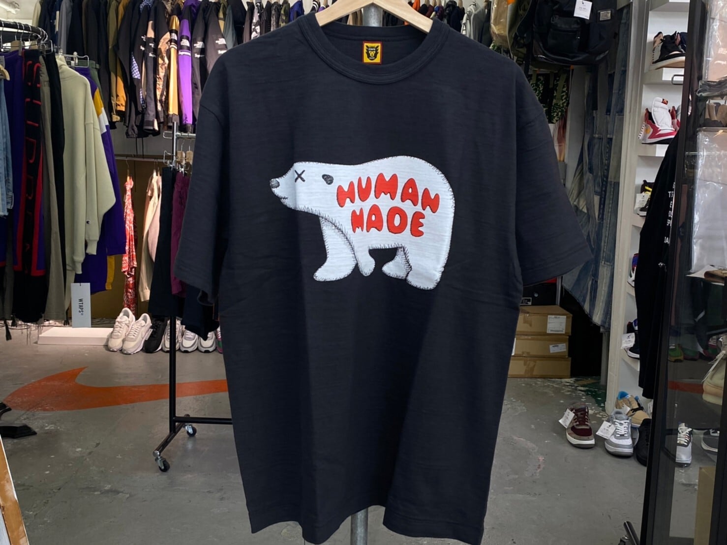 kaws × humanmade t-shirt 2XL BLACK - Tシャツ/カットソー(半袖/袖なし)