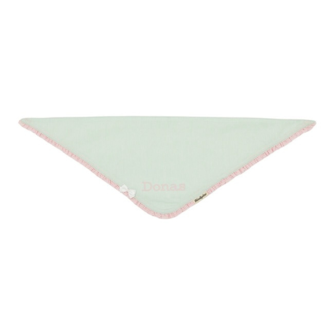 【予約】[ thesallyslaw ] Maybel Naming Bandana｜Mint stripe - 2