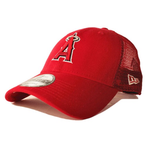 ニューエラ メッシュキャップ スナップバック 帽子 NEW ERA 9forty メンズ レディース MLB ロサンゼルス エンゼルス オブ アナハイム フリーサイズ NR11591216