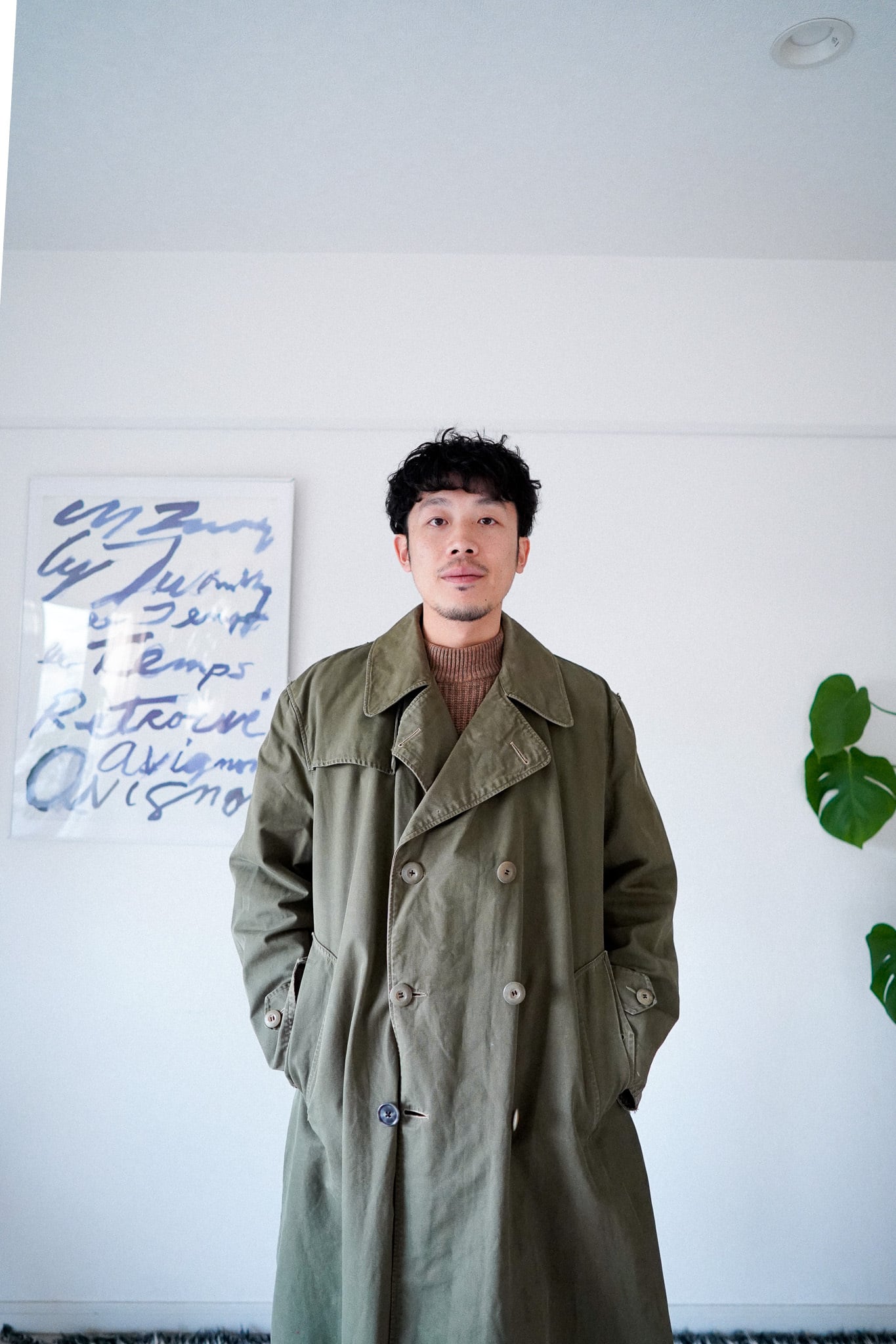 デッドストック 50s-60s フランス軍 フロックコート 合さ