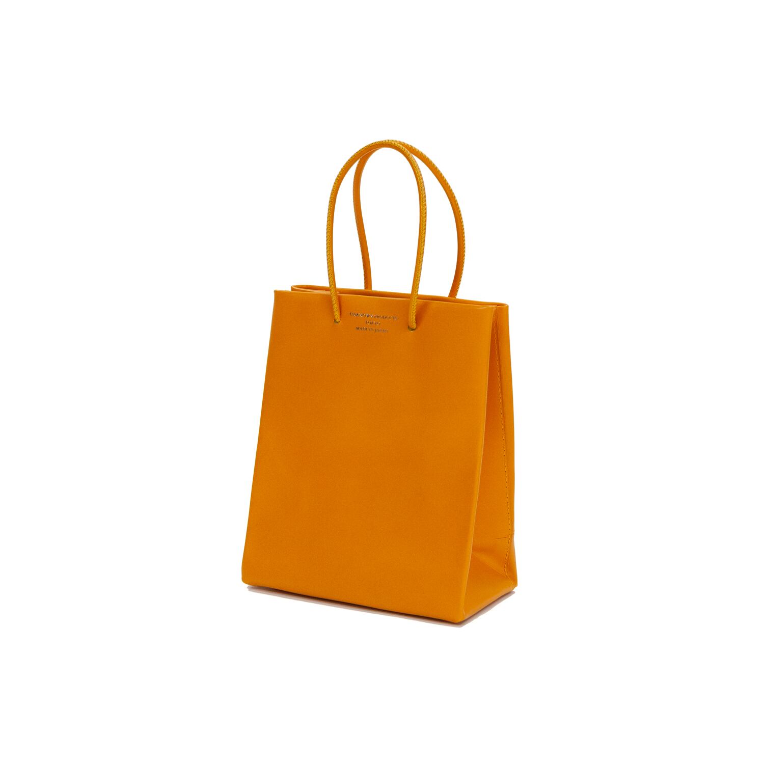 Leather Paper Bag Small - Orange | UNKNOWN PRODUCTS（アンノウン 