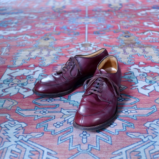 Alden "54431" V-TIP LEATHER SHOES《5 D》