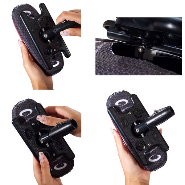 カーボンファイバーインパクトブラシ | Wood Blue（ウッドブルー