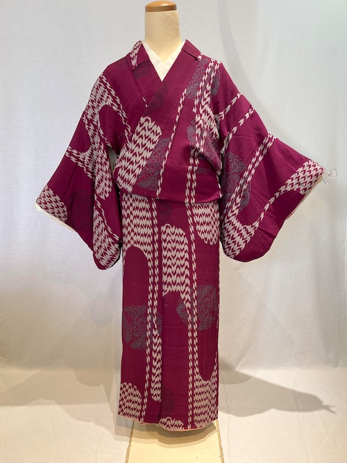 2192 アンティーク 小紋 Antique Komon Kimono