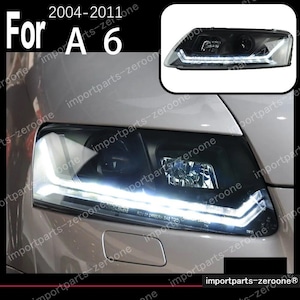 アウディ　A6　C5　C6　アップグレードヘッドライト　2009～2011　　-HAD-1093