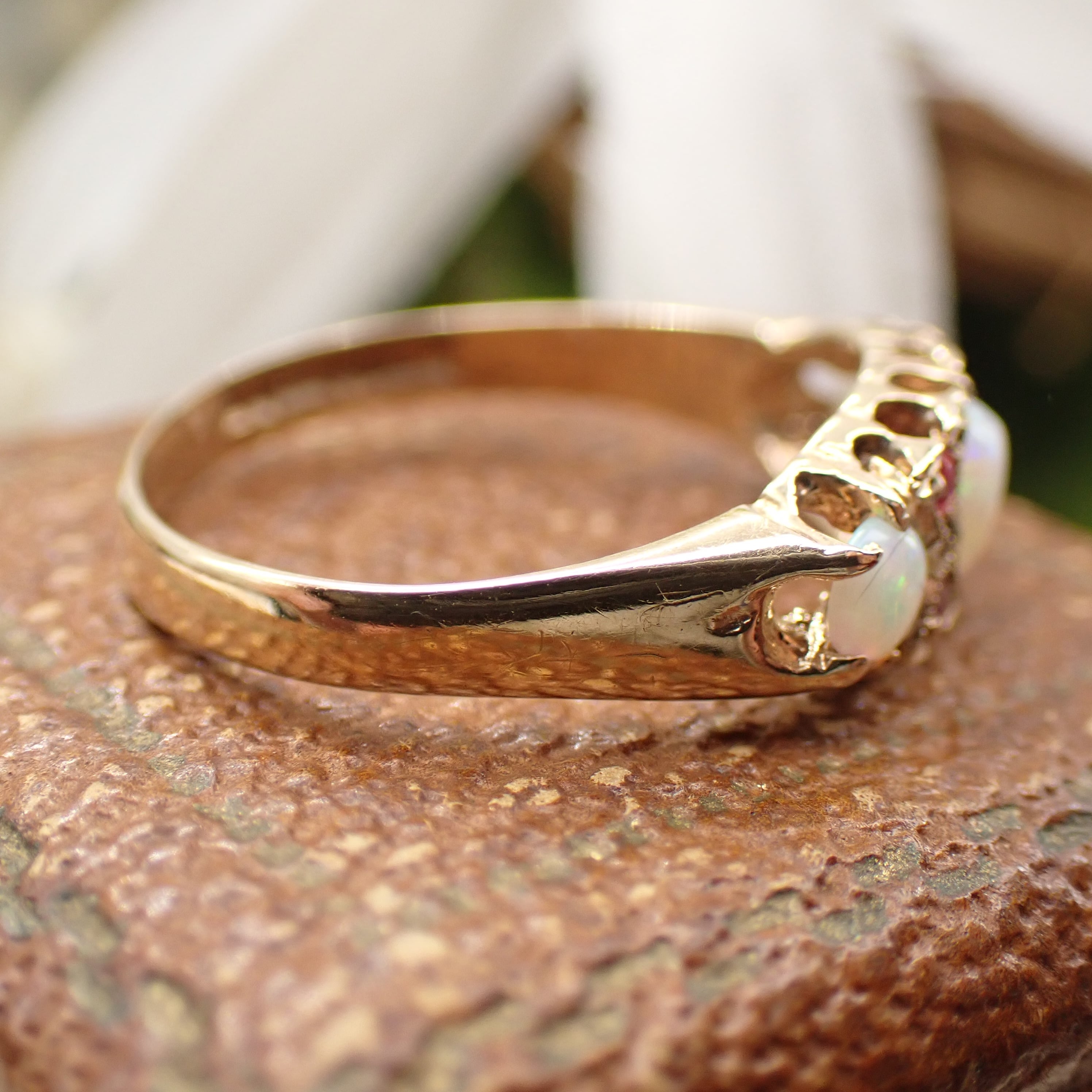 k9 ルビーリング 指輪 ヴィンテージ ヴィンテージK9カーネリアンリング