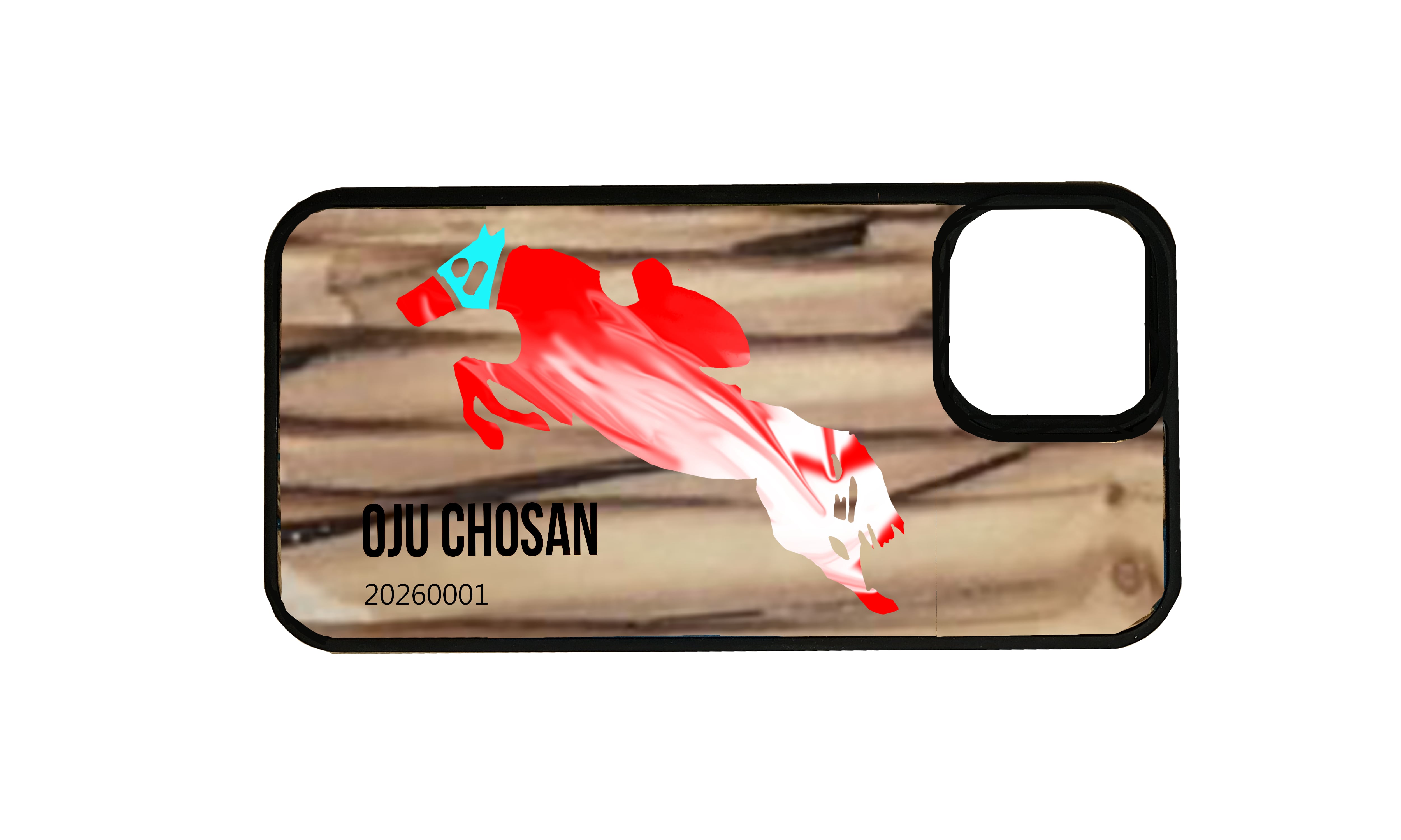 顕彰馬記念 オジュウチョウサンiPhoneケース パターンC