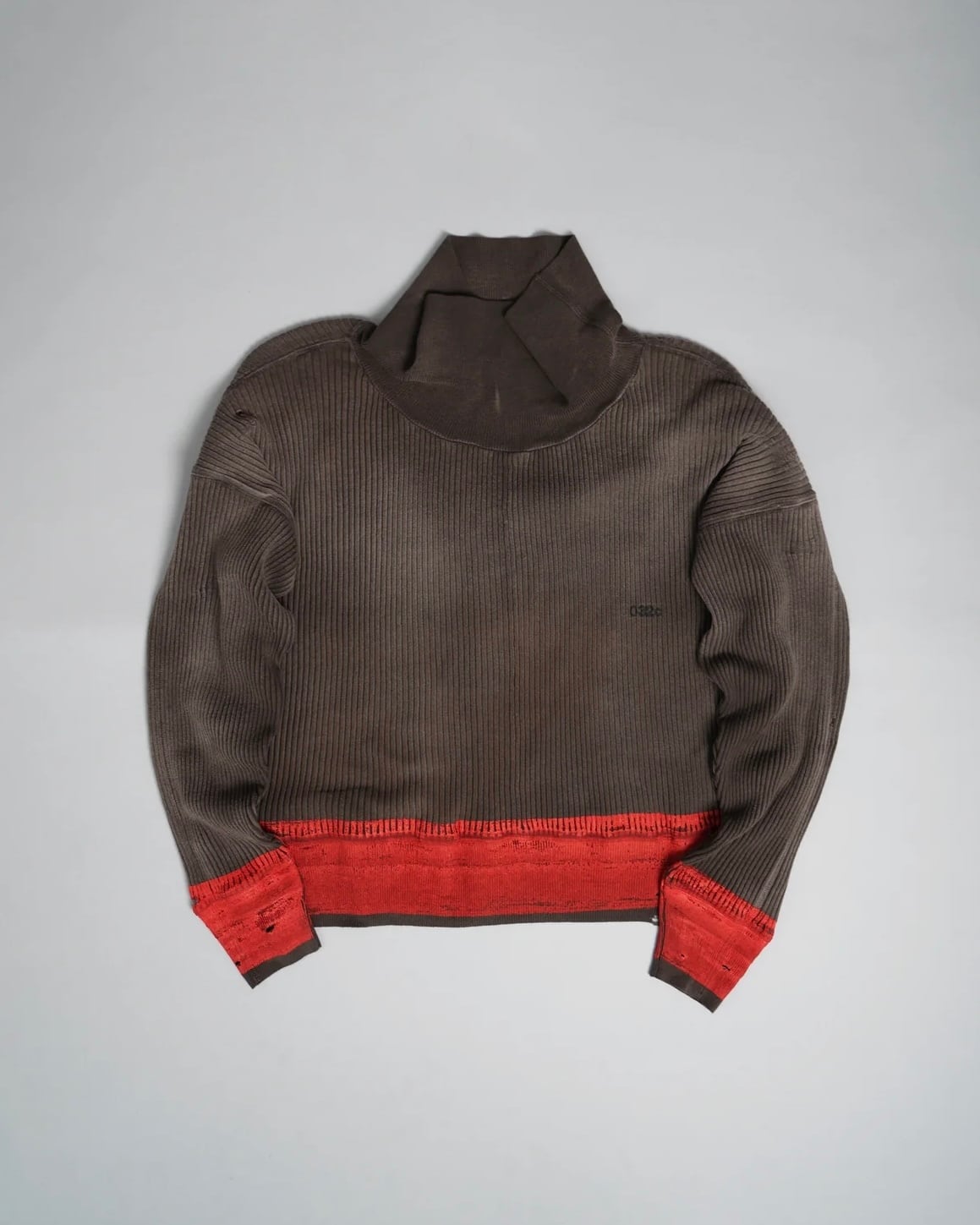 032c【"TRAILER" KNIT TURTLENECK 】