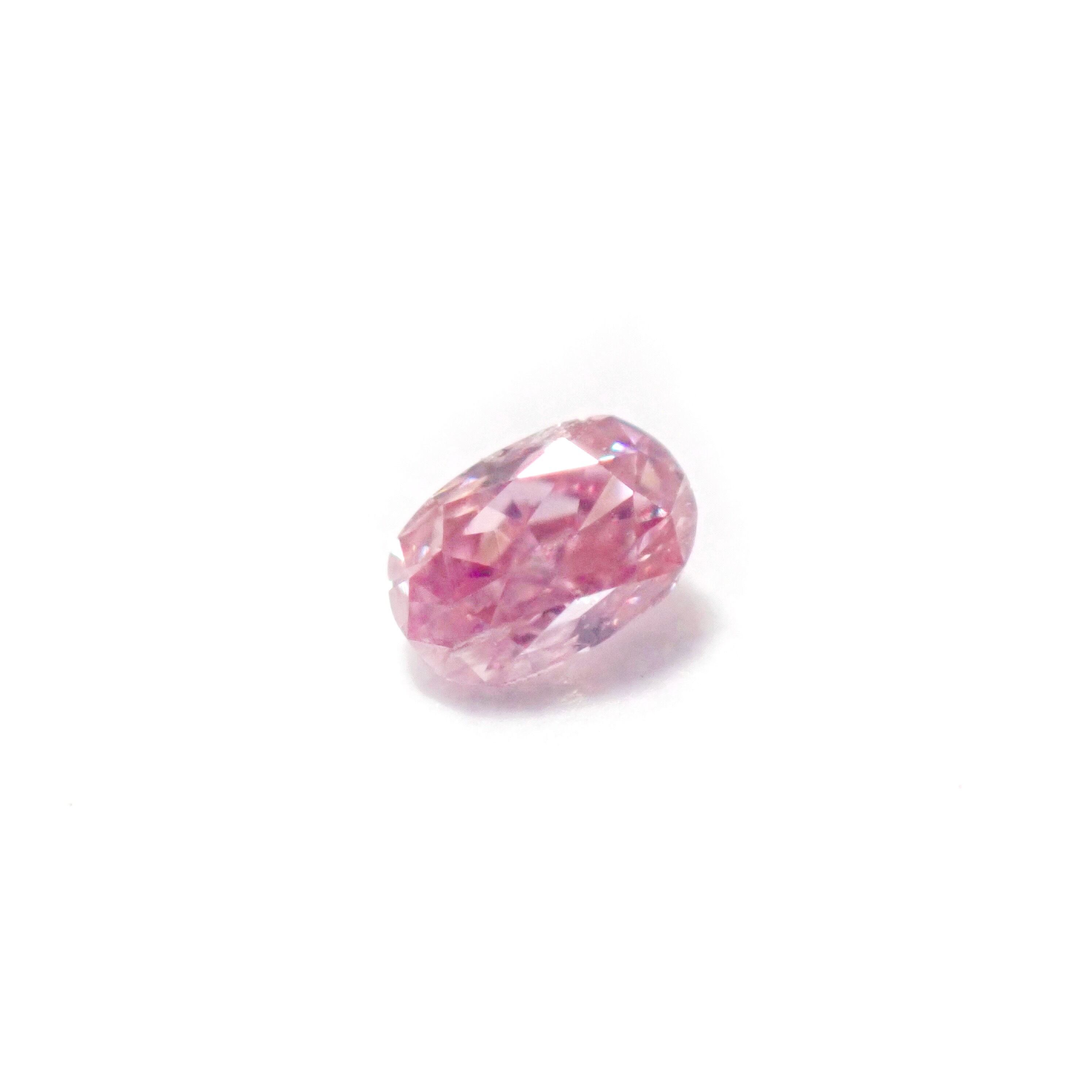 卸売価格】 Fancy Pink Natural Diamond 0.035ct ファンシー ピンク 