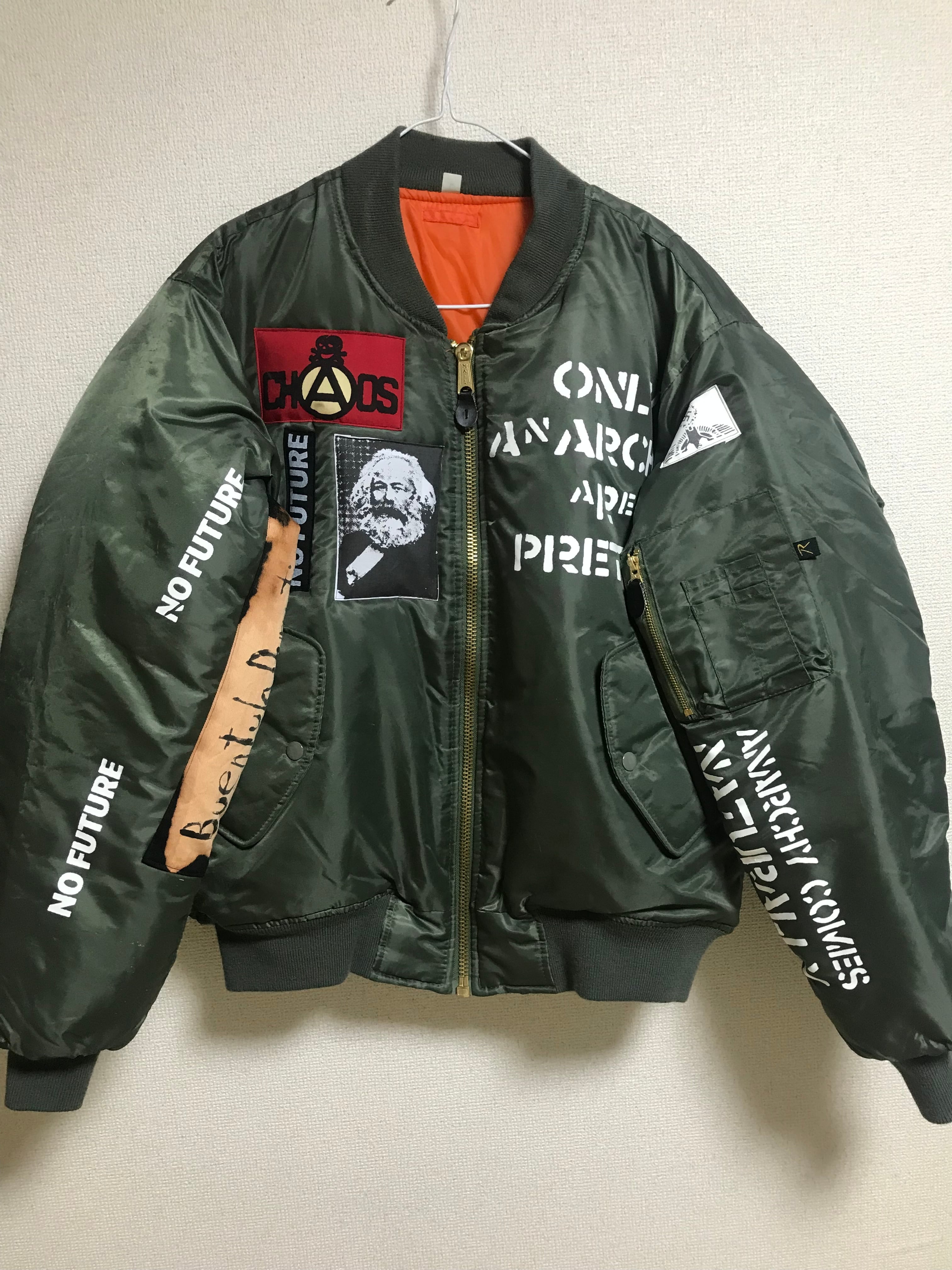 ROTHCOロスコanarchyアナーキーカスタムMA-1 L