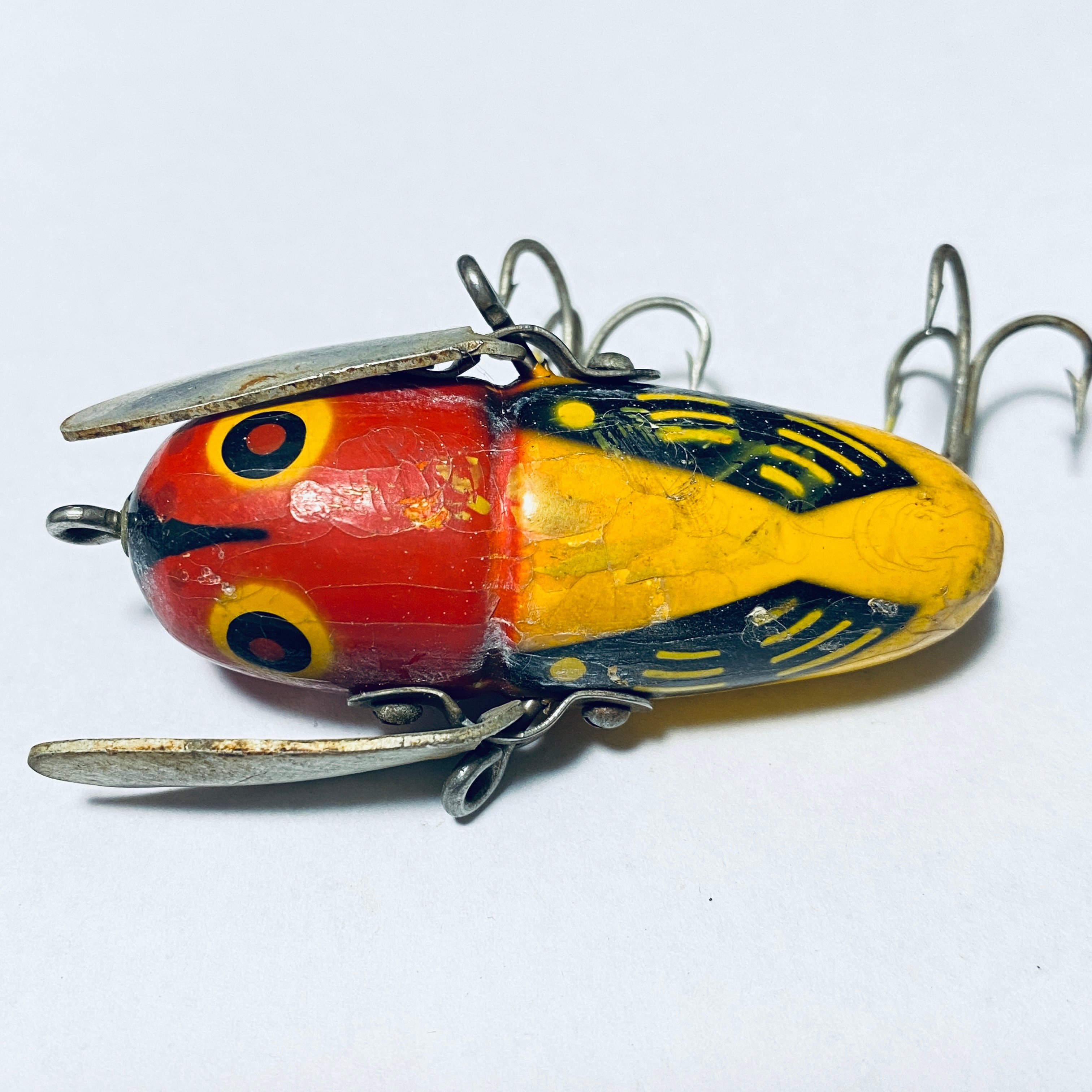 2120 HEDDON CRAZY CRAWLER ウッドルアー オールド ヘドン クレージー
