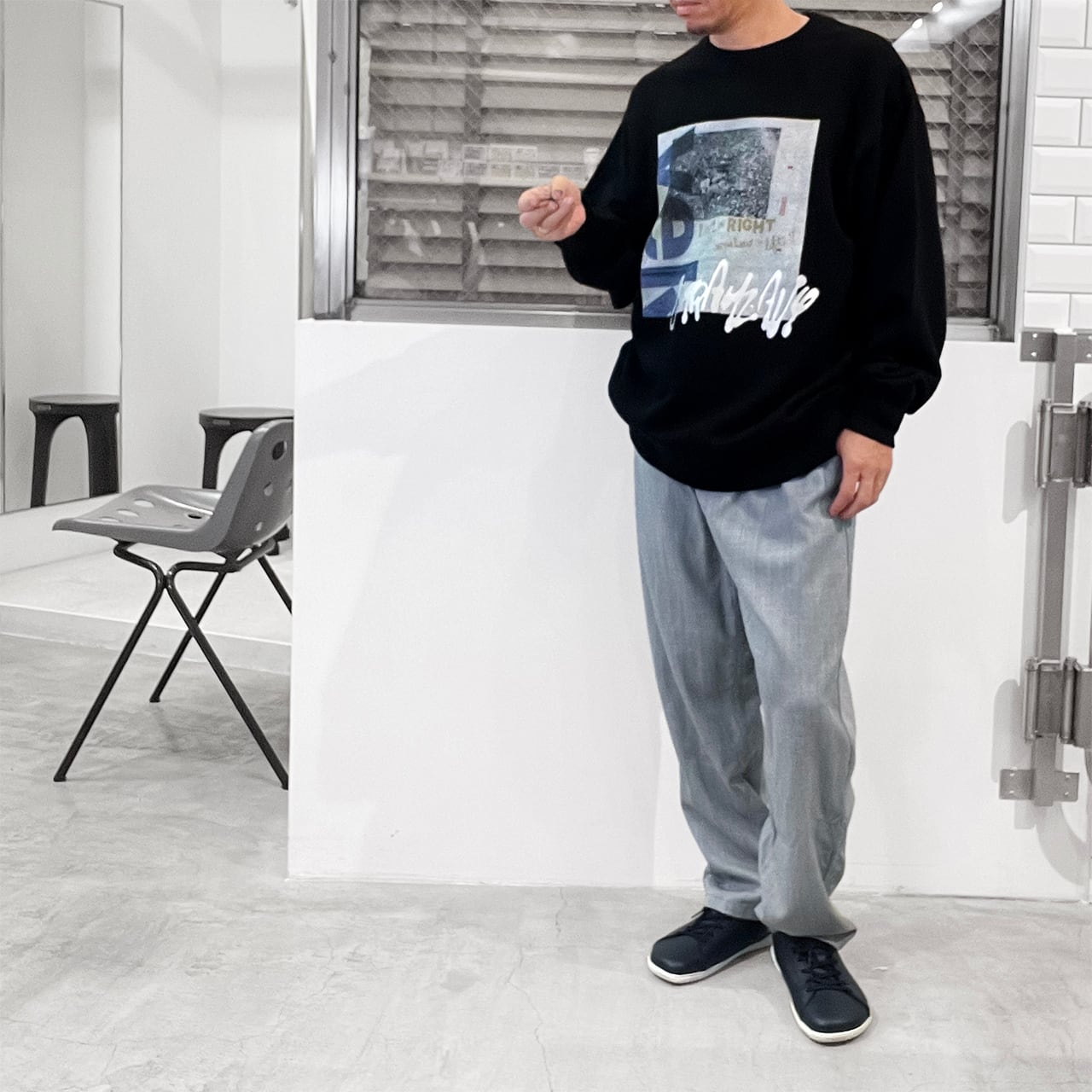 ULTRA HEAVY KIKI写真とPALM GRAPHICS 豊田弘治の文字 アメリカ ULTRA HEAVY KIKI写真とPALM GRAPHICS 豊田弘治の文字 アメリカ