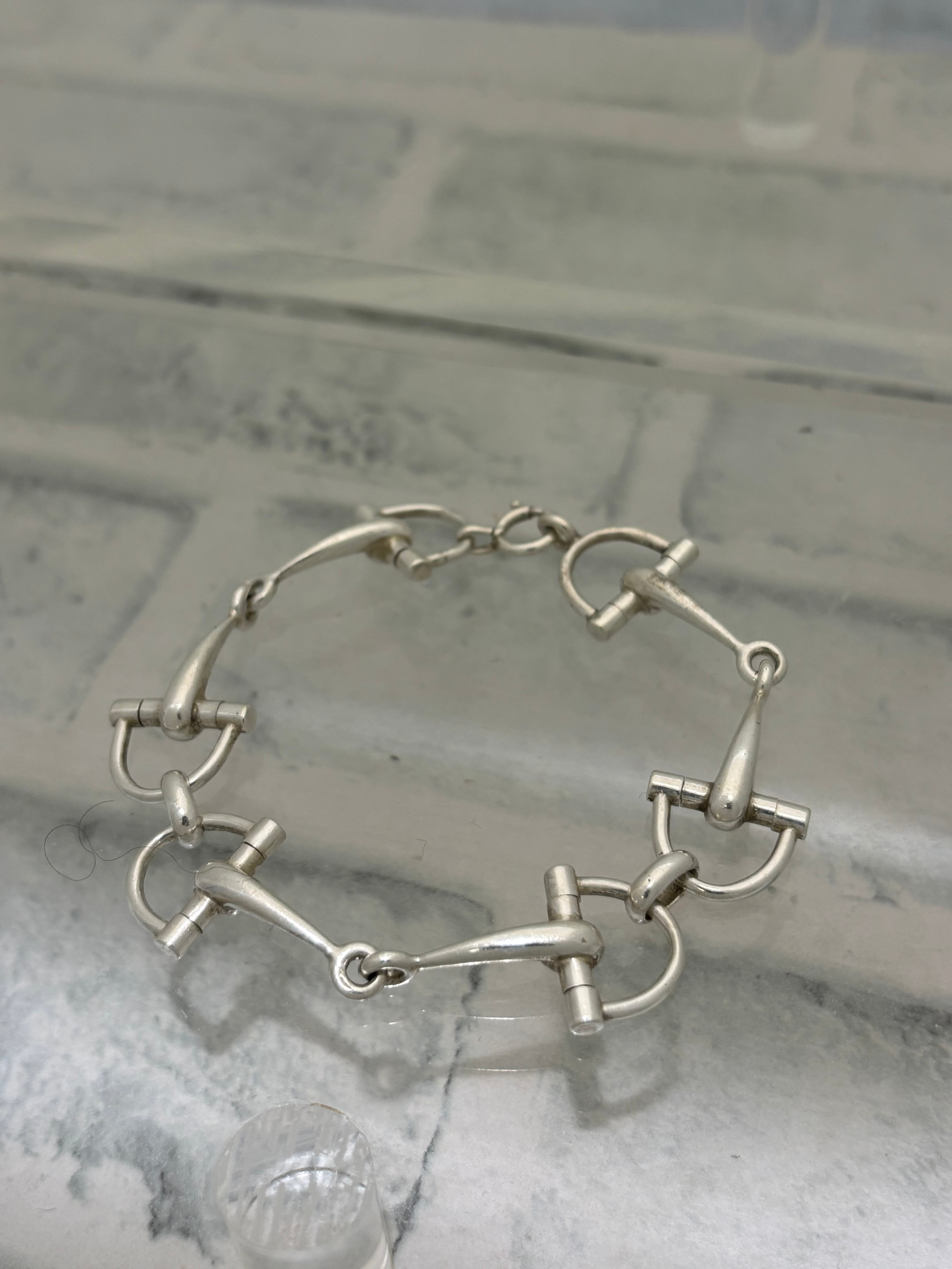 美品 オールドグッチ GUCCI ベネチアンチェーン ブレスレット