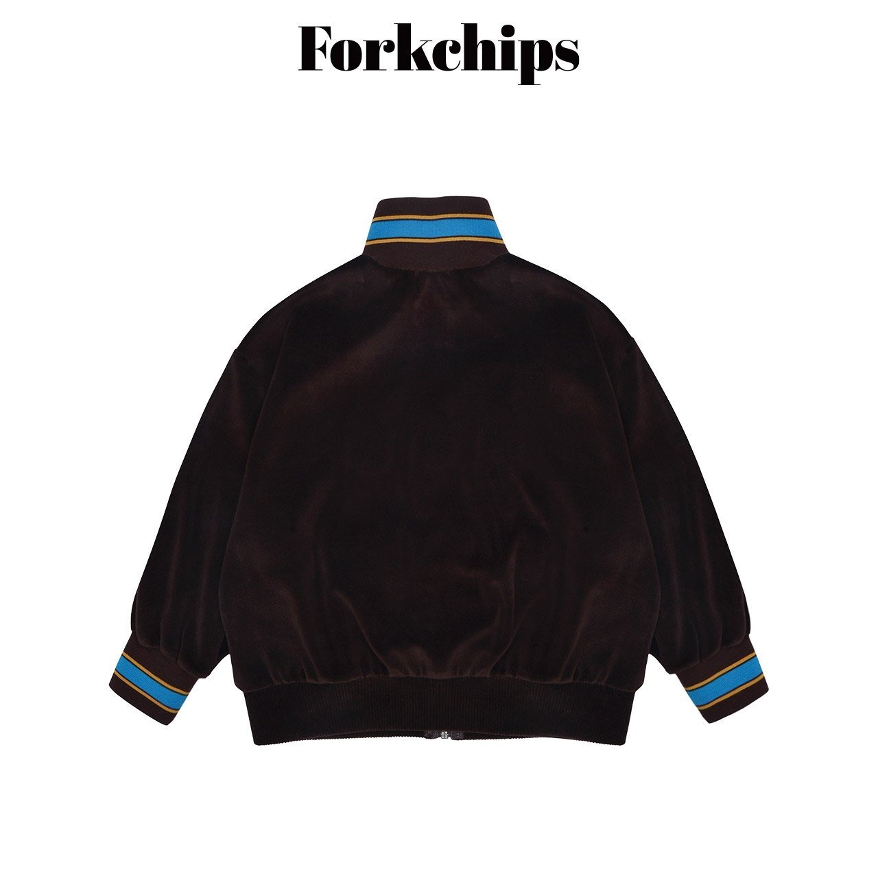 FORK CHIPS［取寄］wuble velour zipup jacket 26winter