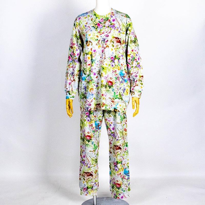 TUNIC 鴨居羊子 TUNIC ルームウェア　ロングガウン　天使柄 TUNIC 鴨居羊子 TUNIC ルームウェア ロングガウン 天使柄