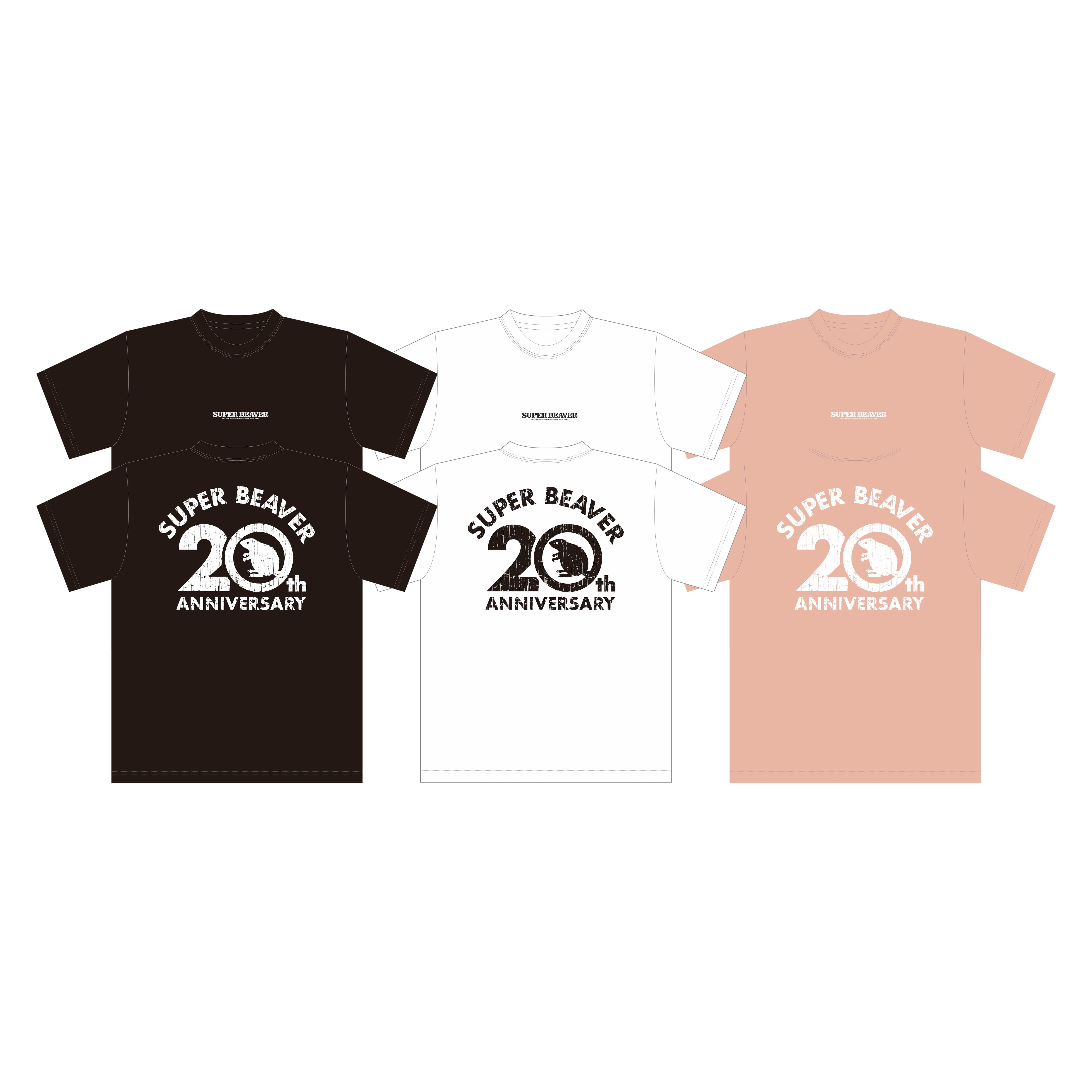 20th ANNIV ロゴTシャツ（キッズ） | SUPER BEAVER OFFICIAL WEBSTORE