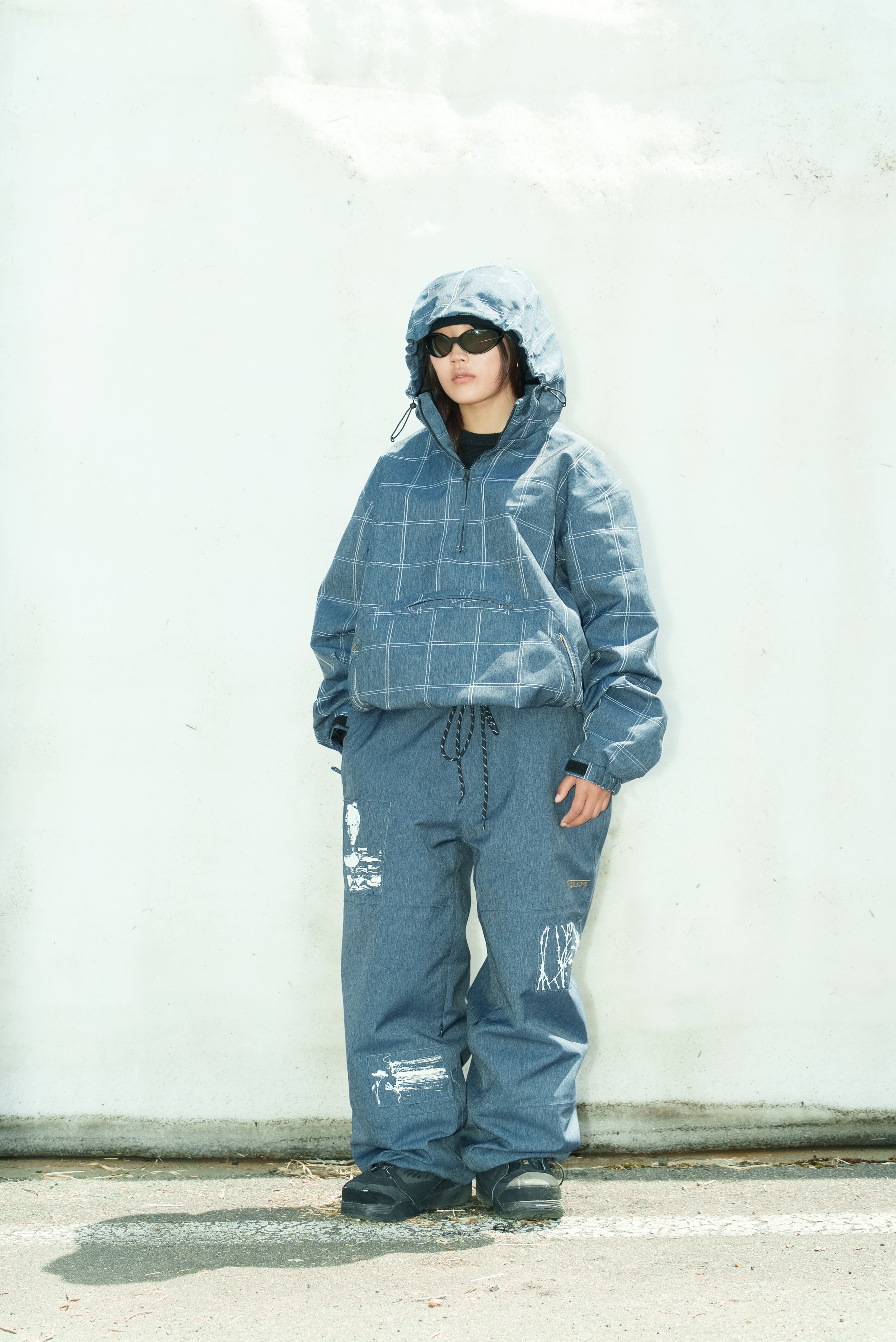 スノーボード NOMADIK THICK PANTS DM PATCH Lsize THICK PANTS DM PATCH | NOMADIK STORE