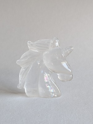 Iris Quartz アイリスクォーツ  ⭓ ユニコーン Unicorn ⭔ CARVING