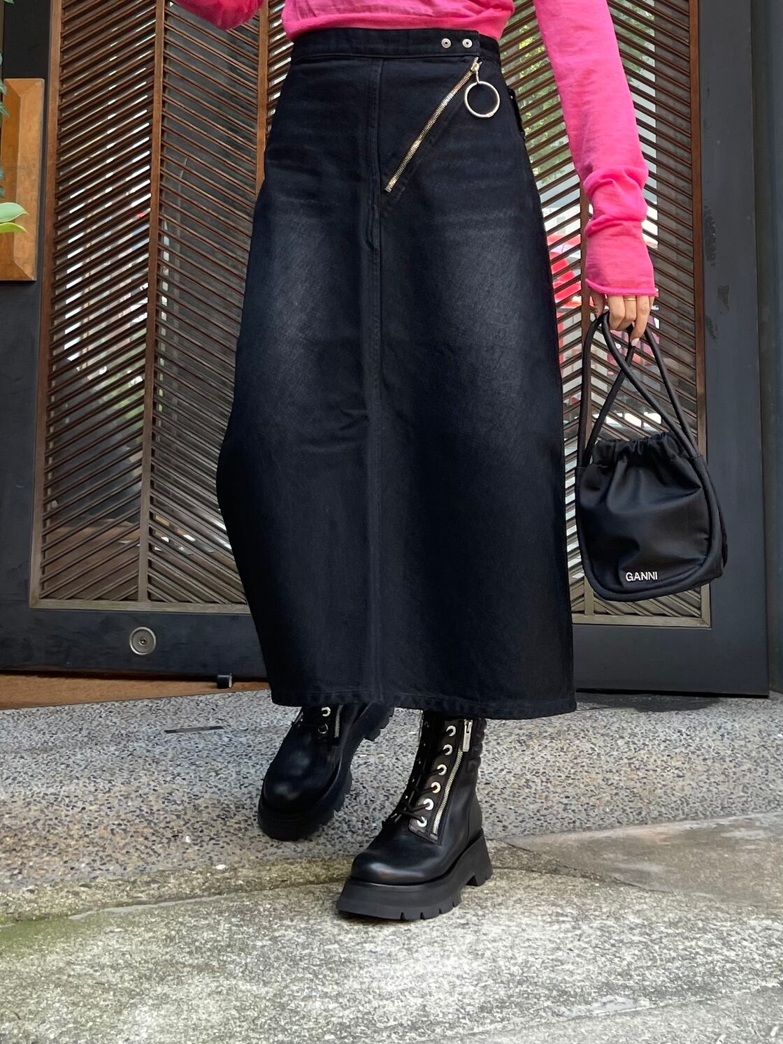 22AW】PHOTOCOPIEU フォトコピュー / DONNA U SKIRT | Pay ID 